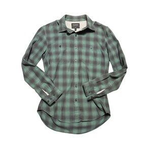 Bonobos Green and Black Checkered Shirt